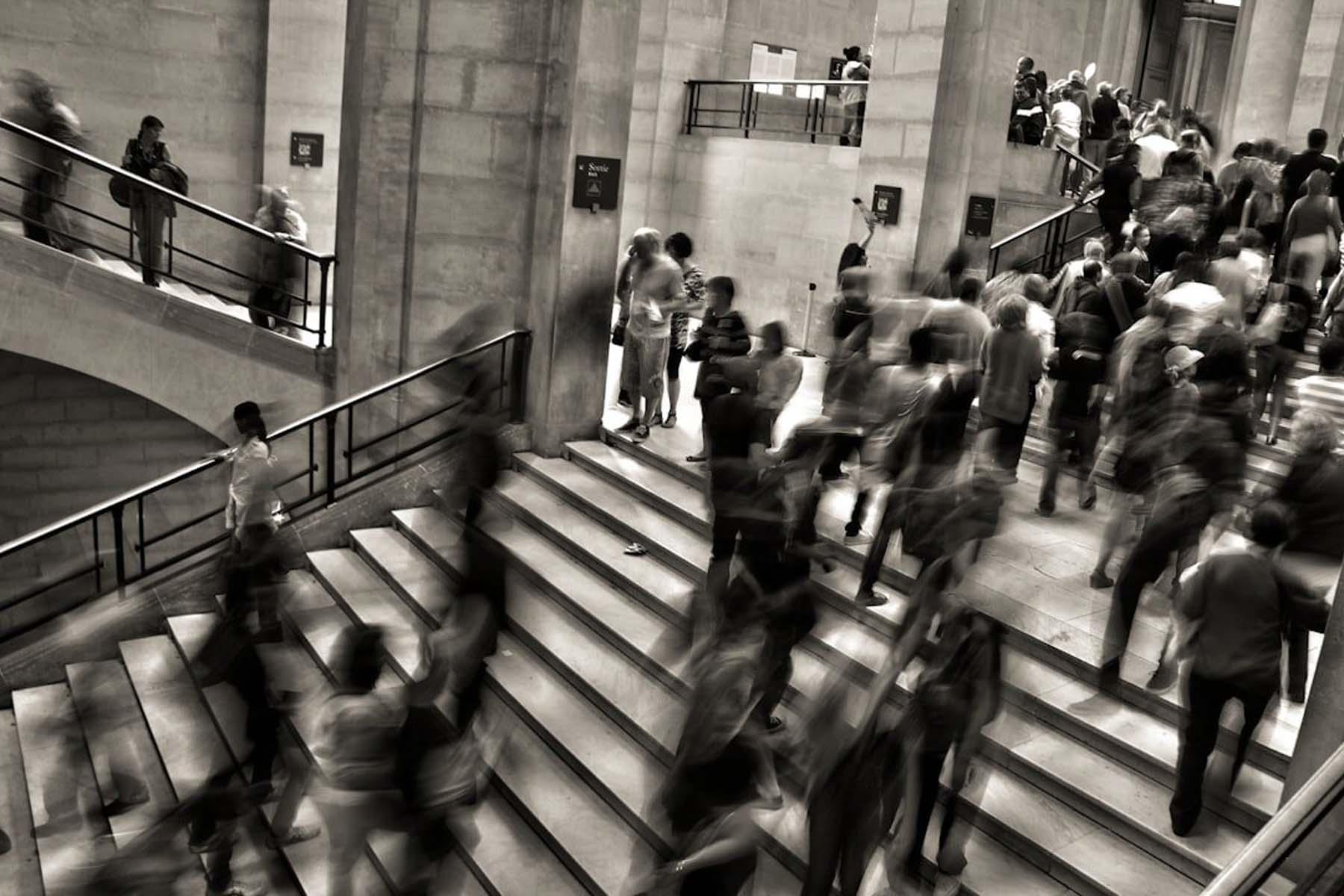 busy crowd